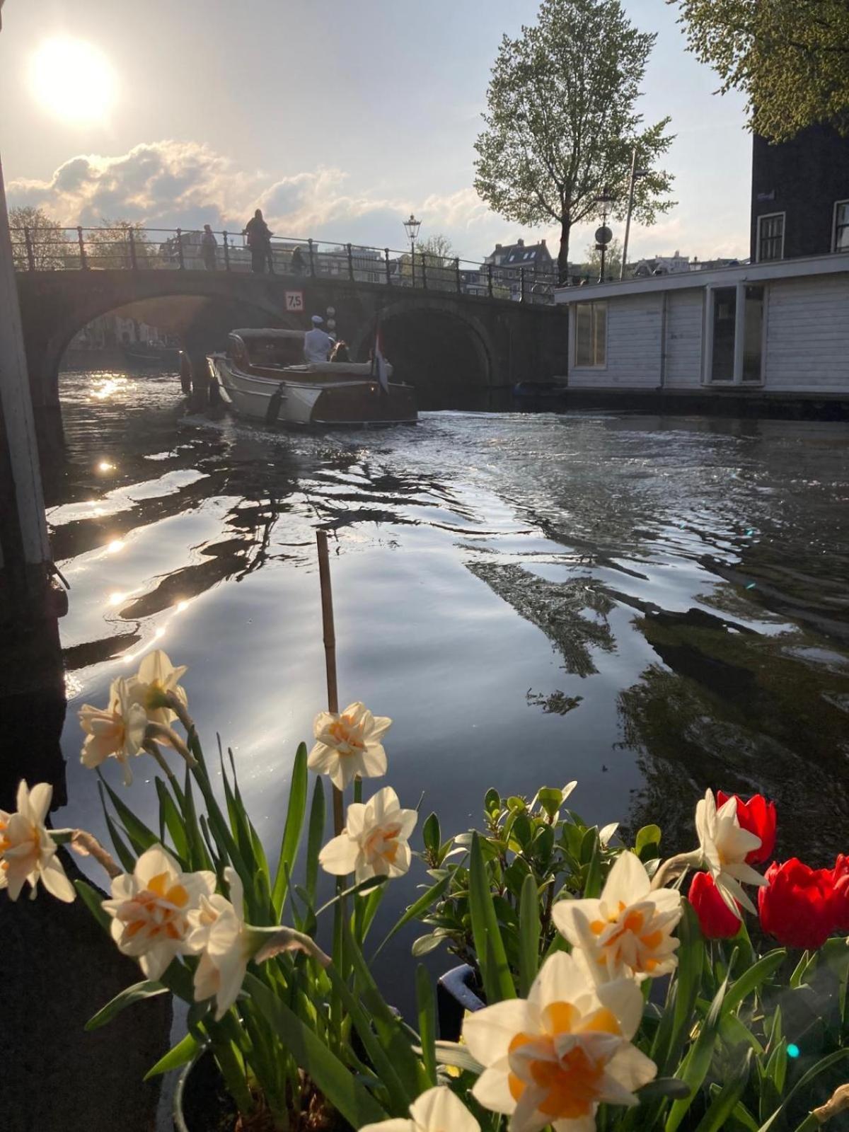 Bed and Breakfast Houseboat Orpheus Ámsterdam Exterior foto