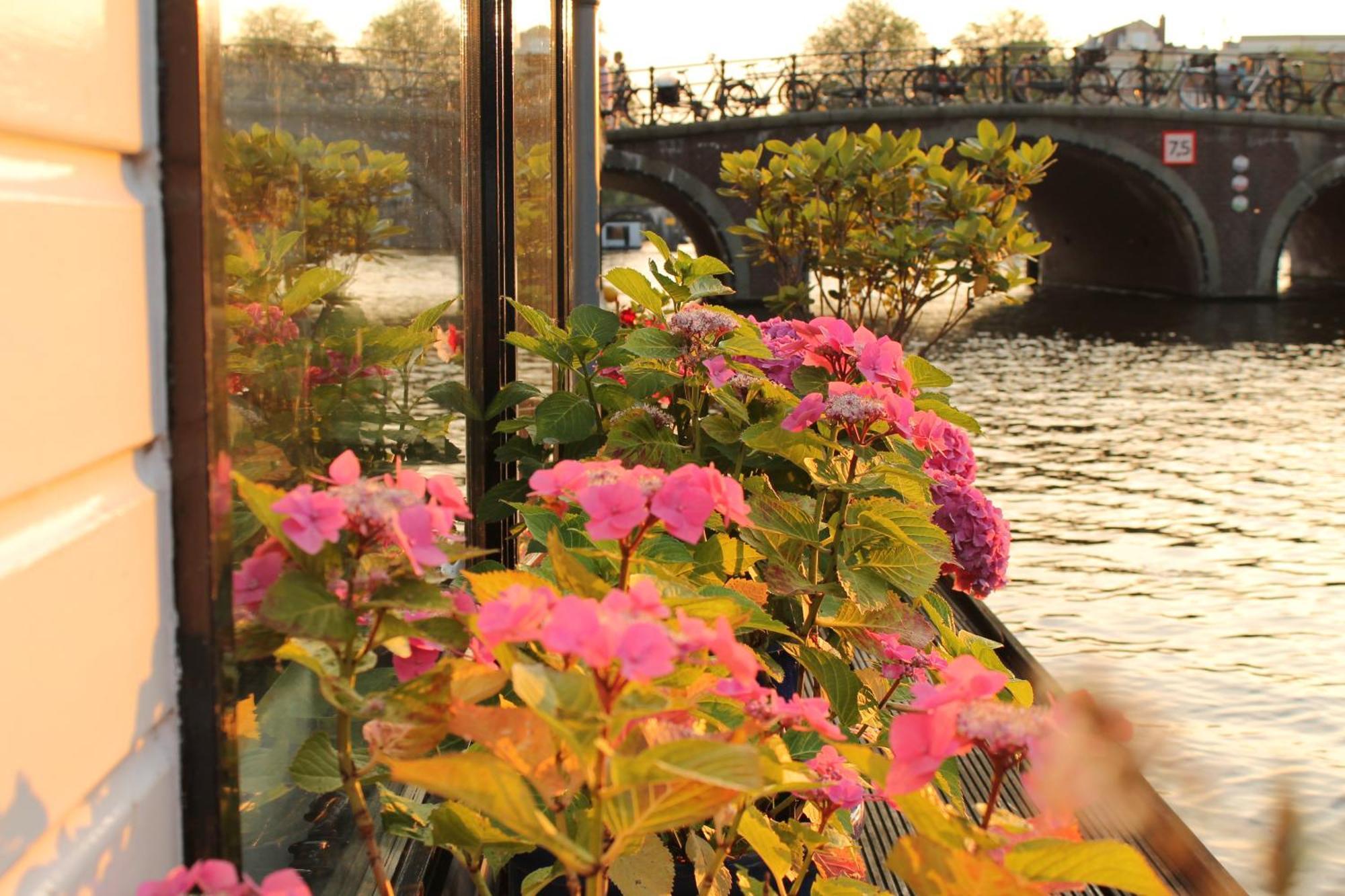 Bed and Breakfast Houseboat Orpheus Ámsterdam Exterior foto